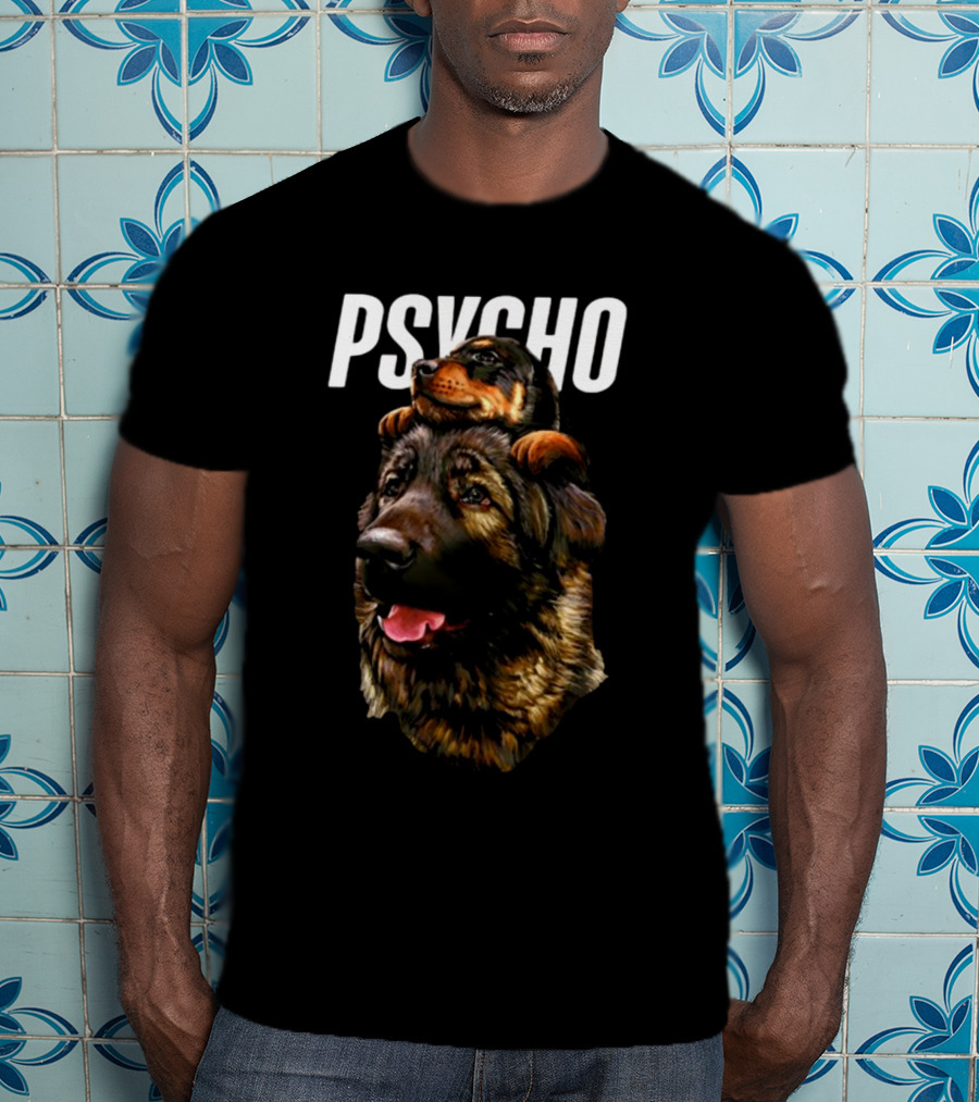 PSYCHO Dog Pair T-Shirt