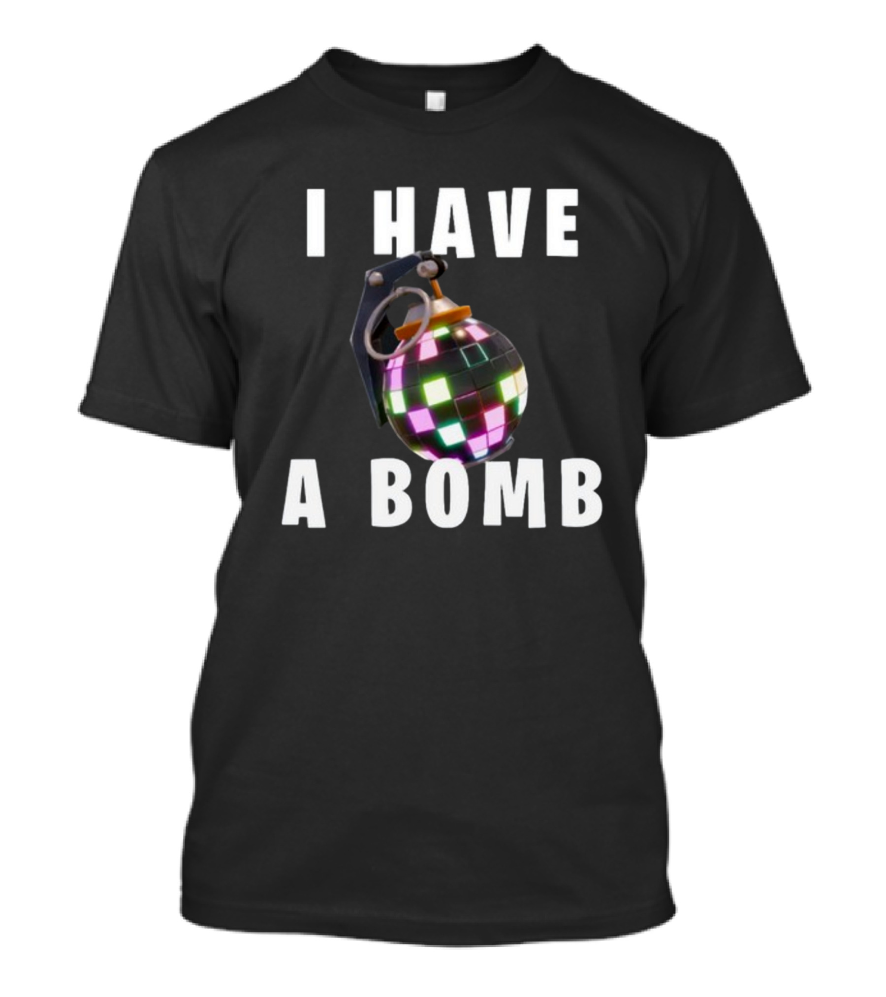 I Have A Bomb Bruh Tees Disco Grenade T-Shirt