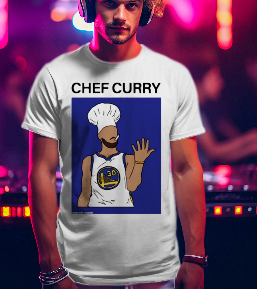 Chef Curry Golden State Basketball Number 30 T-Shirt
