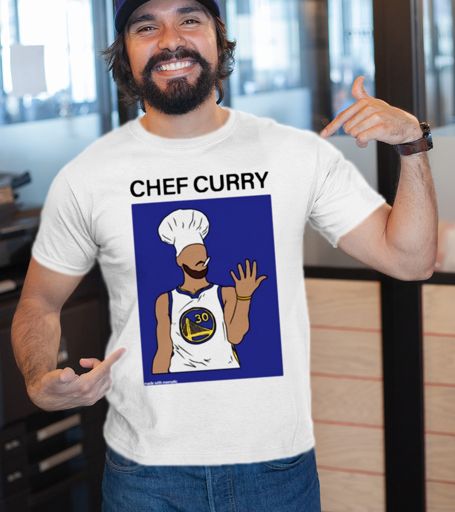 Chef Curry Golden State Basketball Number 30 T-Shirt