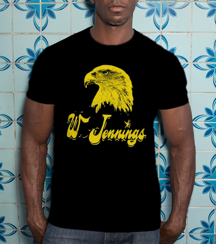 Seager X Waylon Jennings Eagle W Jennings Star T-Shirt