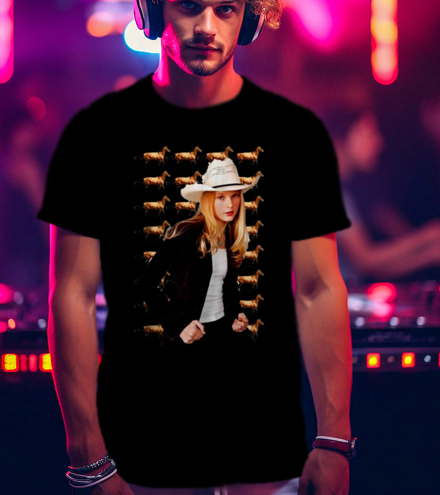 Extreme Horse Girl Cowgirl Aesthetic T-Shirt