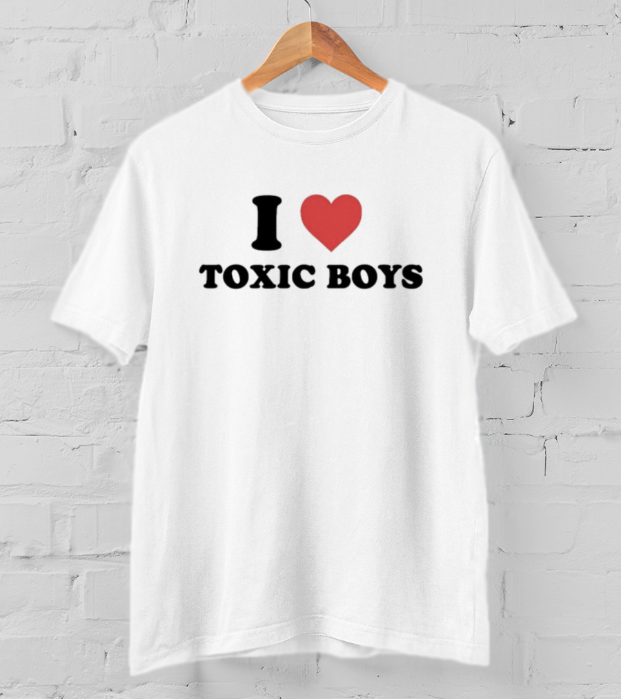 I Heart Toxic Boys T-Shirt