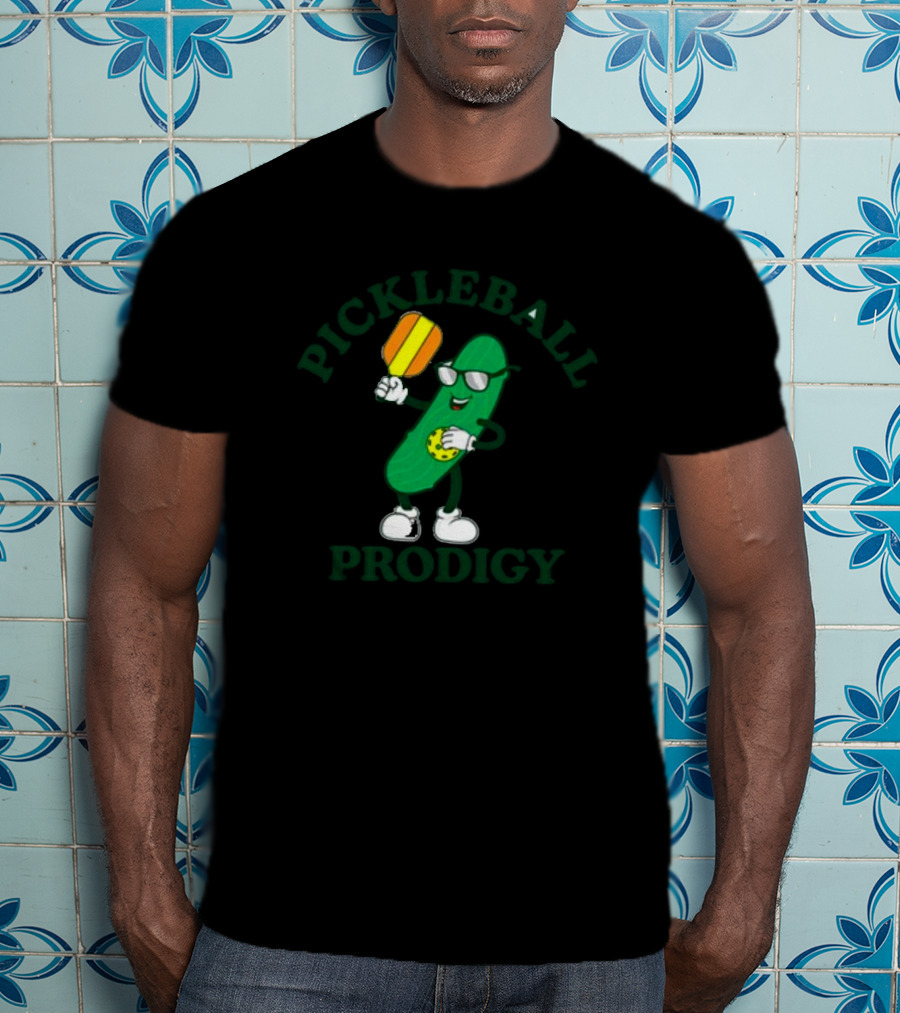 Middleclassfancy Pickleball Prodigy Pickle Racket Champion T-Shirt