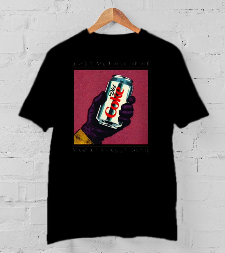 Andy Warhol If He Was Actually Good Diet Coke T-Shirt