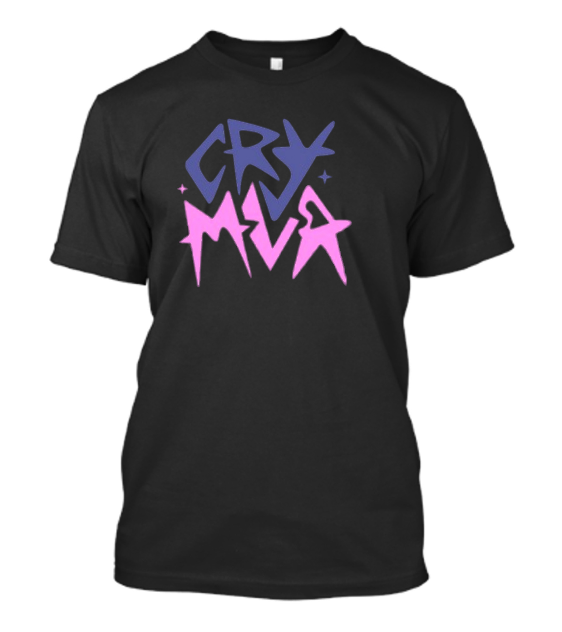 Xcryboy Yerimua Cry Mua Purple Pink Star T-Shirt