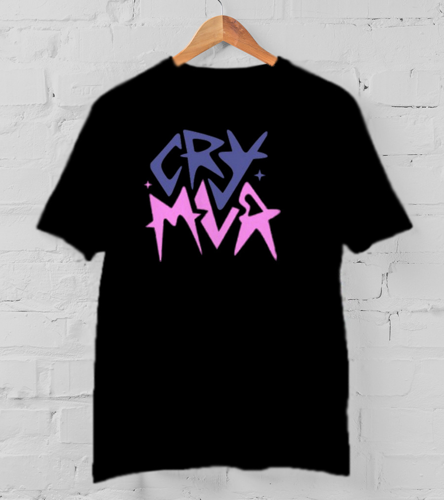 Xcryboy Yerimua Cry Mua Purple Pink Star T-Shirt