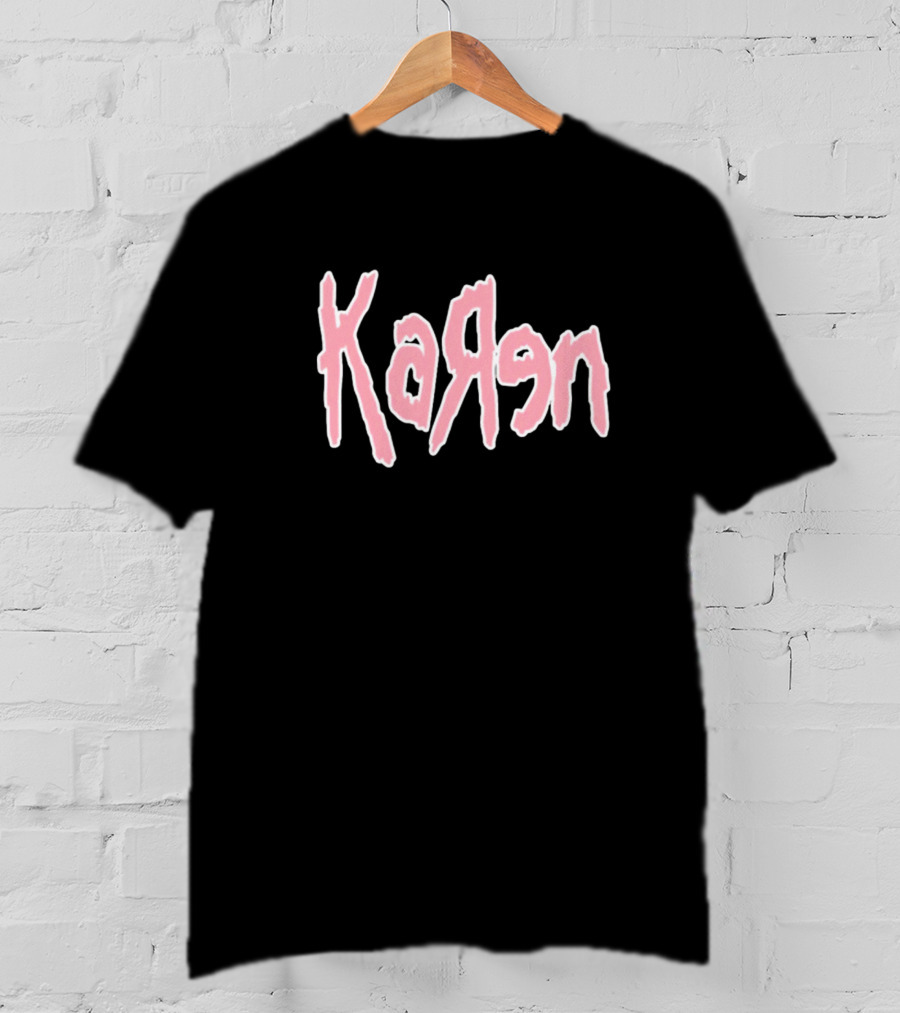 Korn Karen Logo Meme T-Shirt