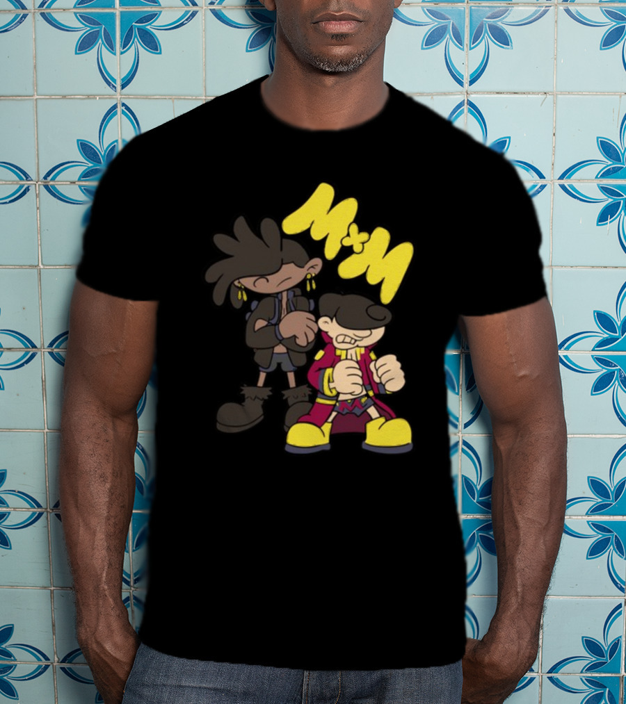 Mxm Next Door Characters Cartoon Style M*M T-Shirt