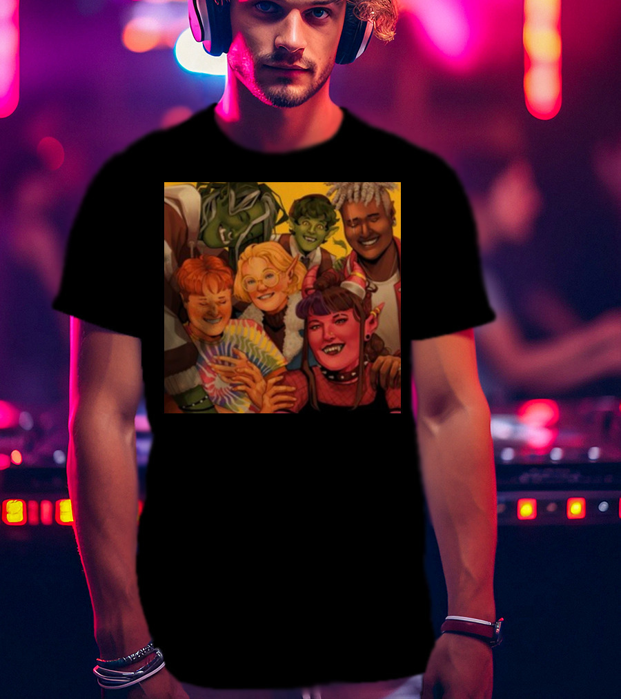 We're The Bad Fantasy Friends Group T-Shirt