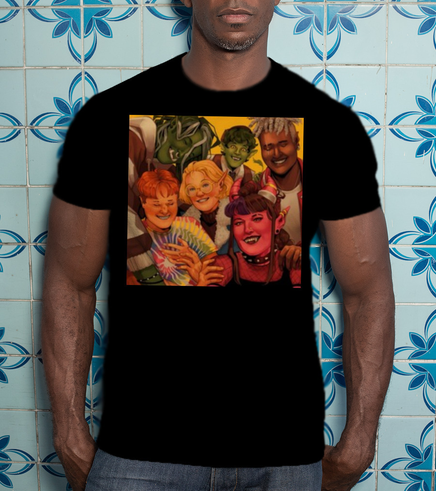 We're The Bad Fantasy Friends Group T-Shirt