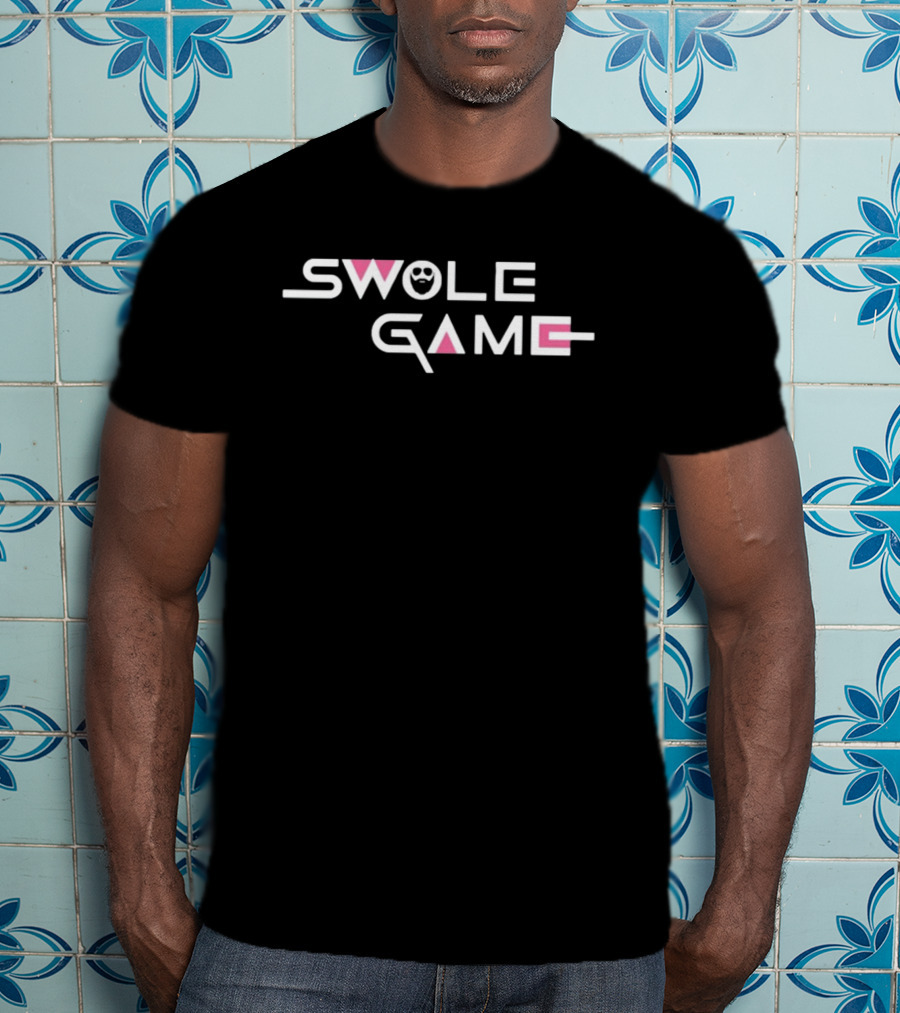 Swole Game Pixel Heart Emoji Style Icon T-Shirt
