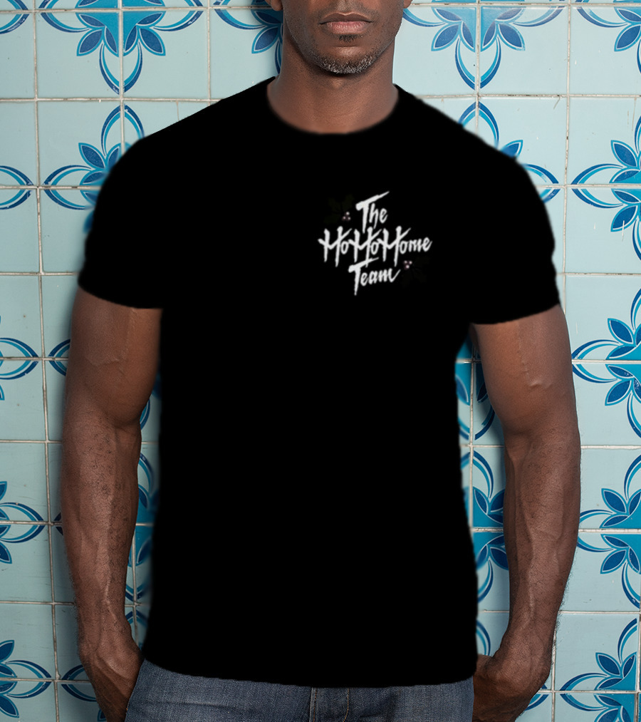 The Ho Ho Home Team Christmas Design By Stein Hansen T-Shirt