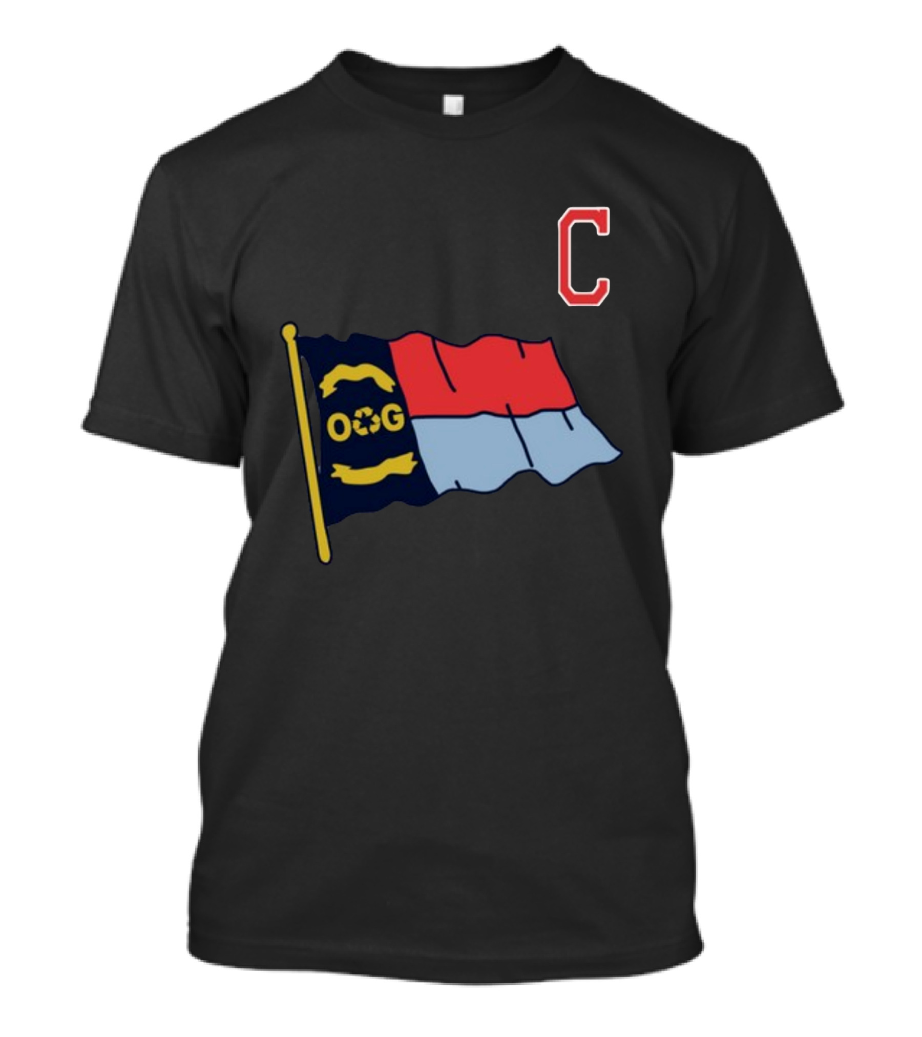 Captain North Carolina Flag C O G T-Shirt