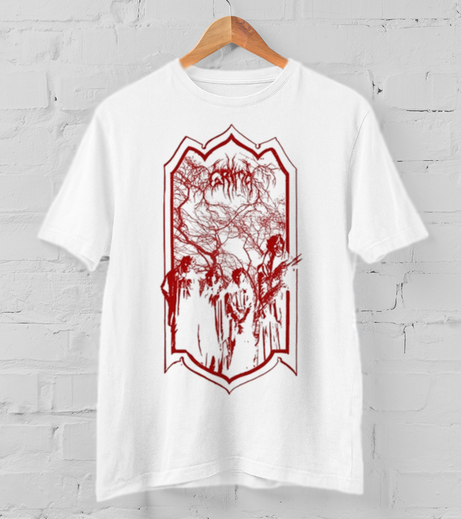 Grima The Cult Dark Red Band T-Shirt