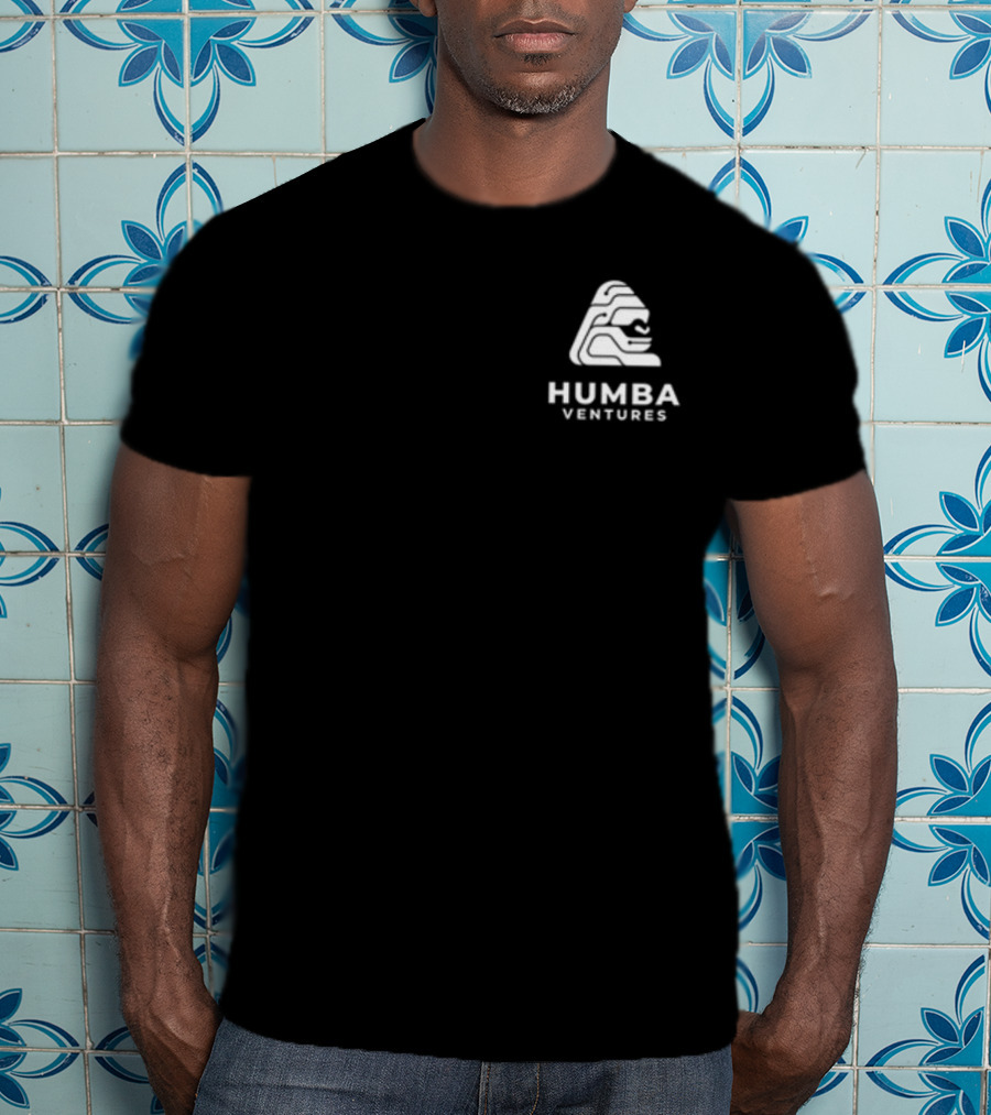 Humba Ventures Black Shirt With White Stylish T-Shirt