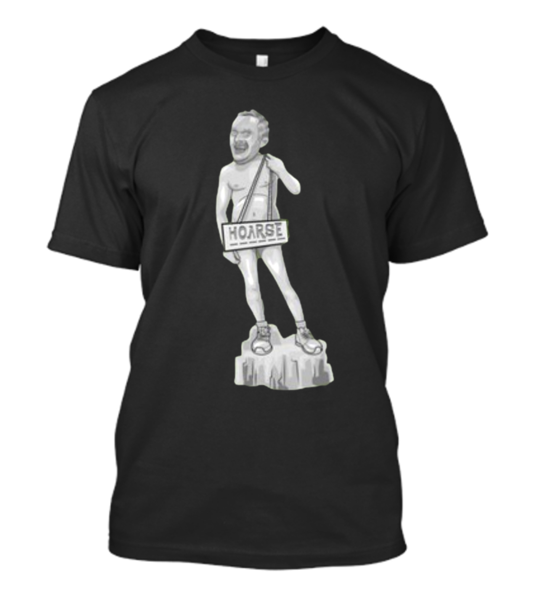 Stu Hoarse Stone Sculpture Statue T-Shirt