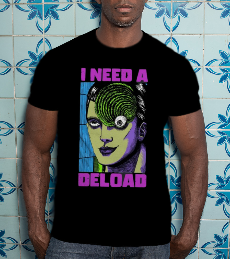 Raskol I Need A Deload Spiral Eye T-Shirt
