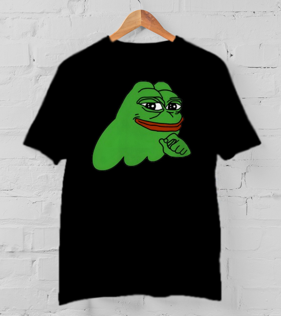 Ribbit.Pepe Pepe Frog Meme Iconic Sol T-Shirt