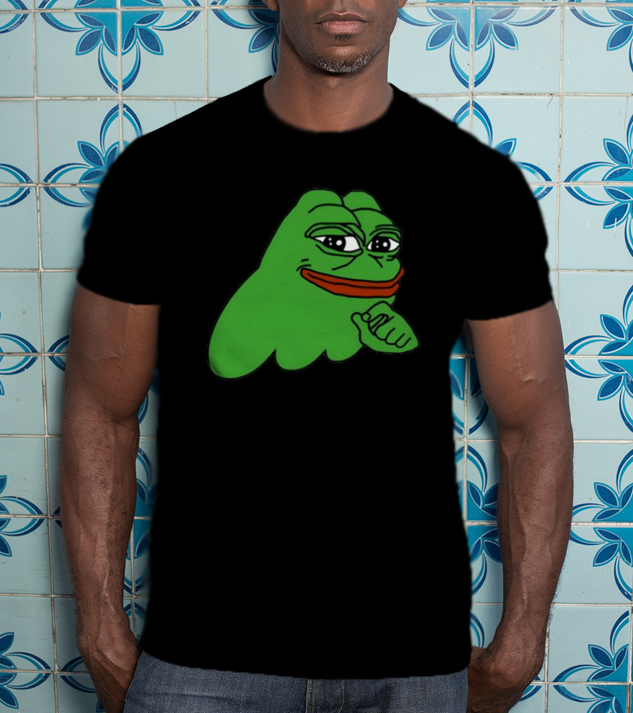 Ribbit.Pepe Pepe Frog Meme Iconic Sol T-Shirt