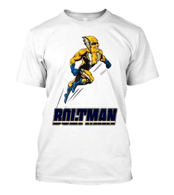 Boltman Superhero With Lightning Costume T-Shirt