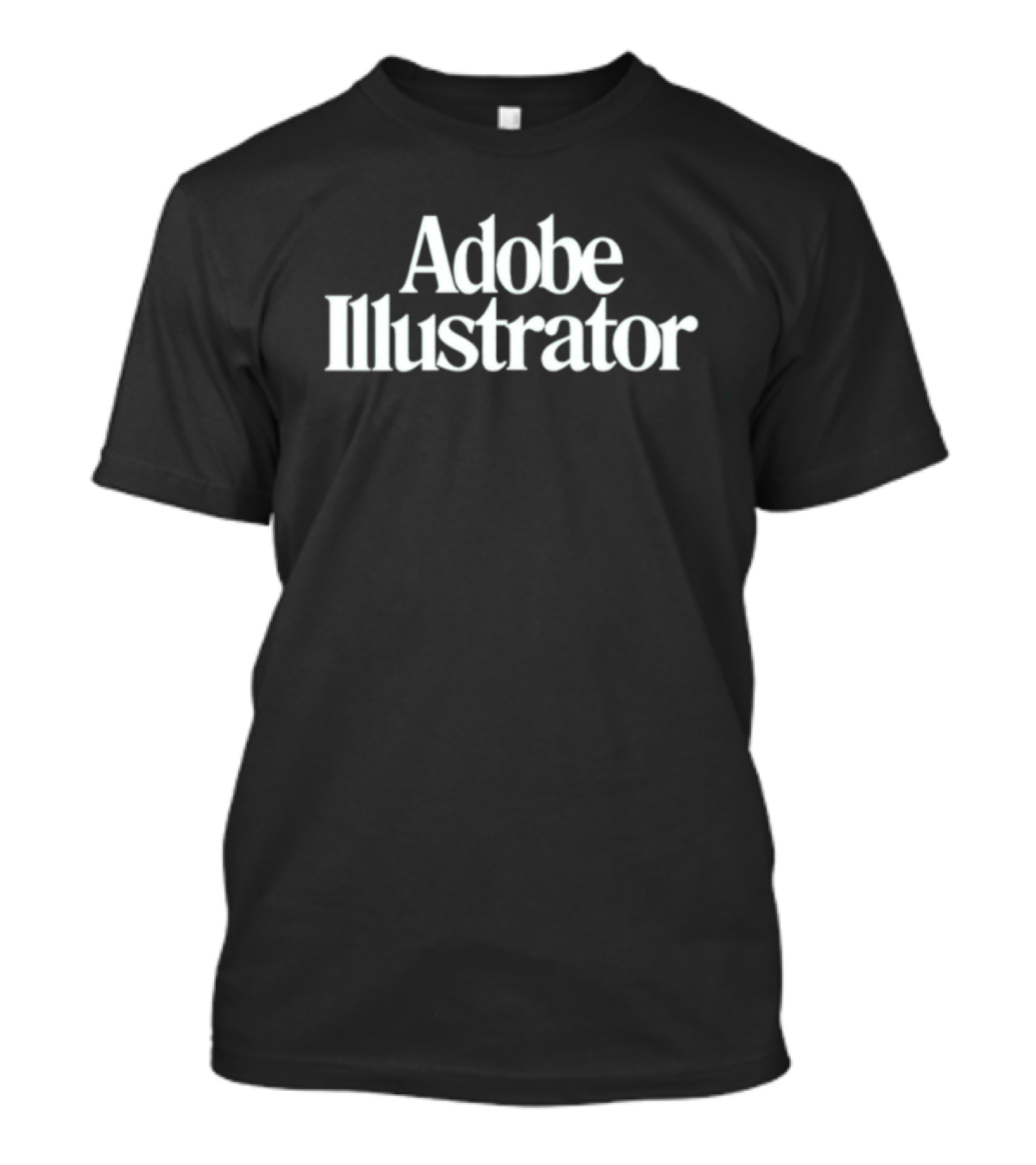 Adobe Illustrator Classic Typography T-Shirt