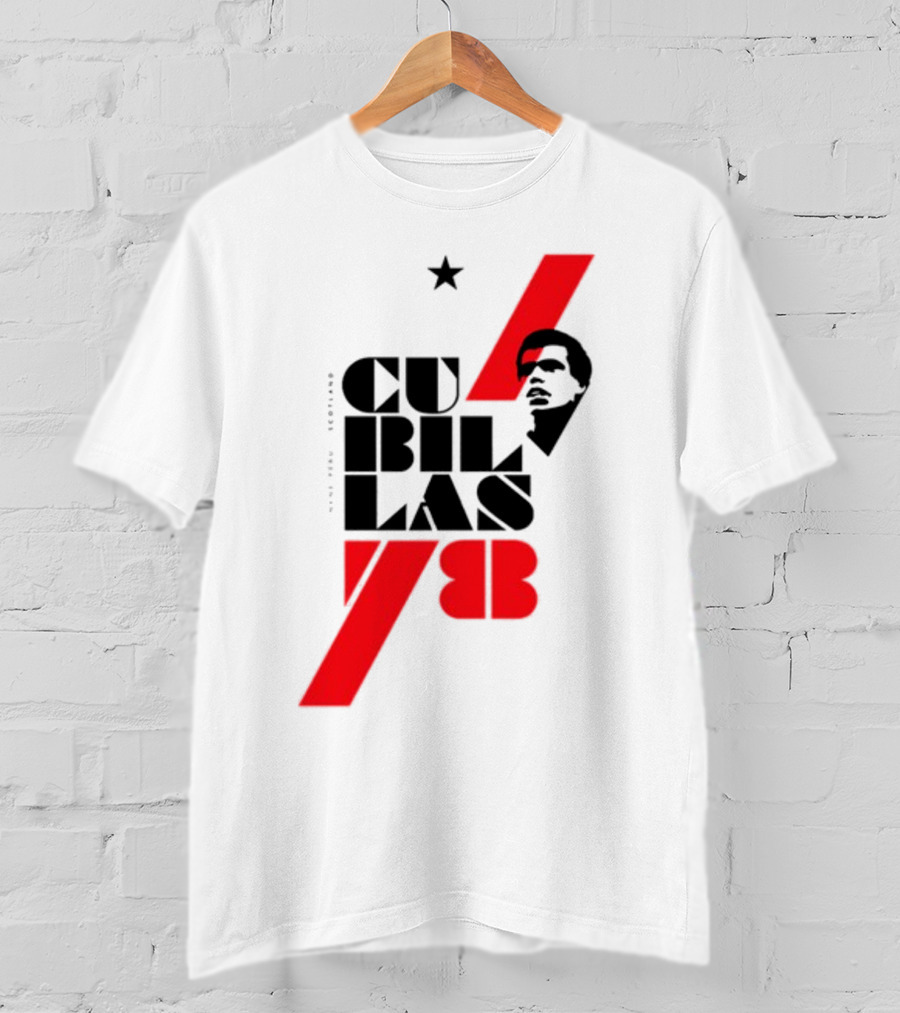 CUBILLAS 78 Star Iconic Red And Black T-Shirt