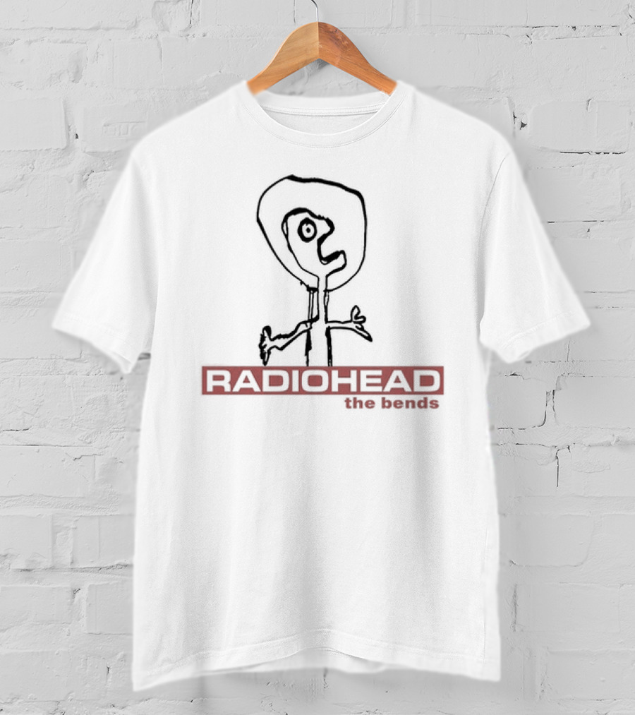 Radiohead The Bends Album Cover Artwork Xiushoegaze T-Shirt
