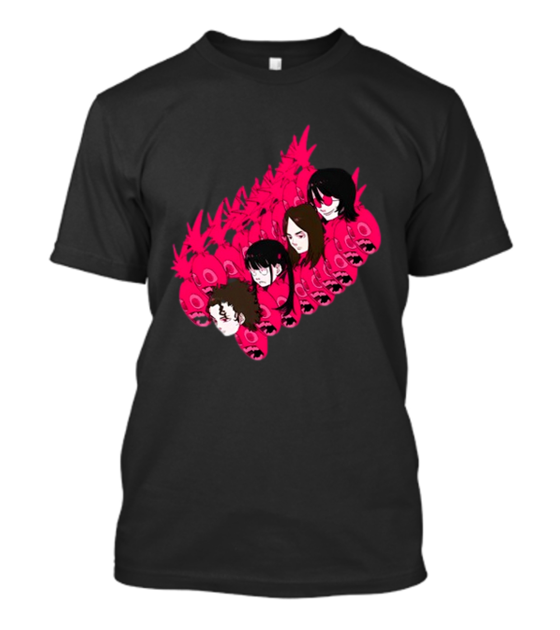 Concert Exclusive Jun Inagawa Pink Monster Characters T-Shirt