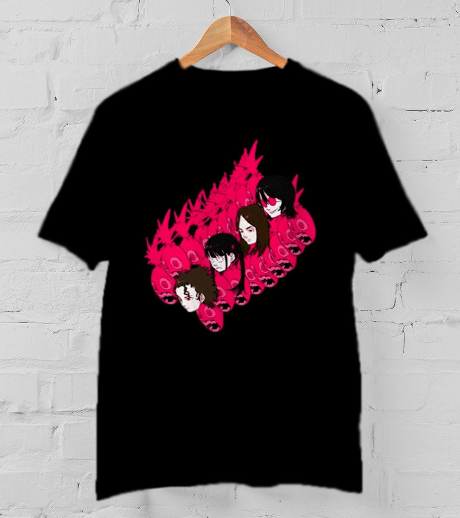 Concert Exclusive Jun Inagawa Pink Monster Characters T-Shirt