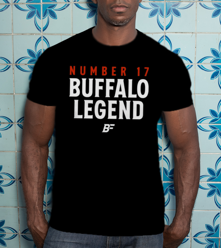Buffalo Legend Number 17 Iconic Sportswear By BF T-Shirt