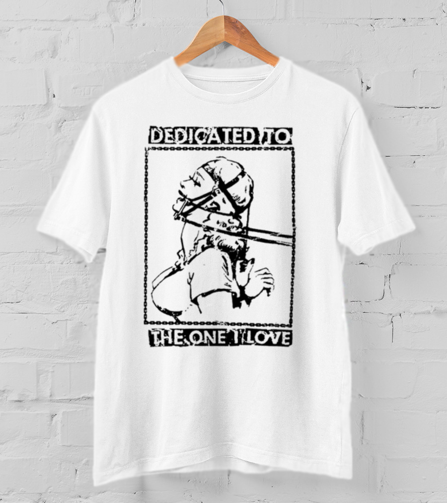 Dedicated To The One I Love Chris Estrada Santa Muerte Religious Symbolism T-Shirt