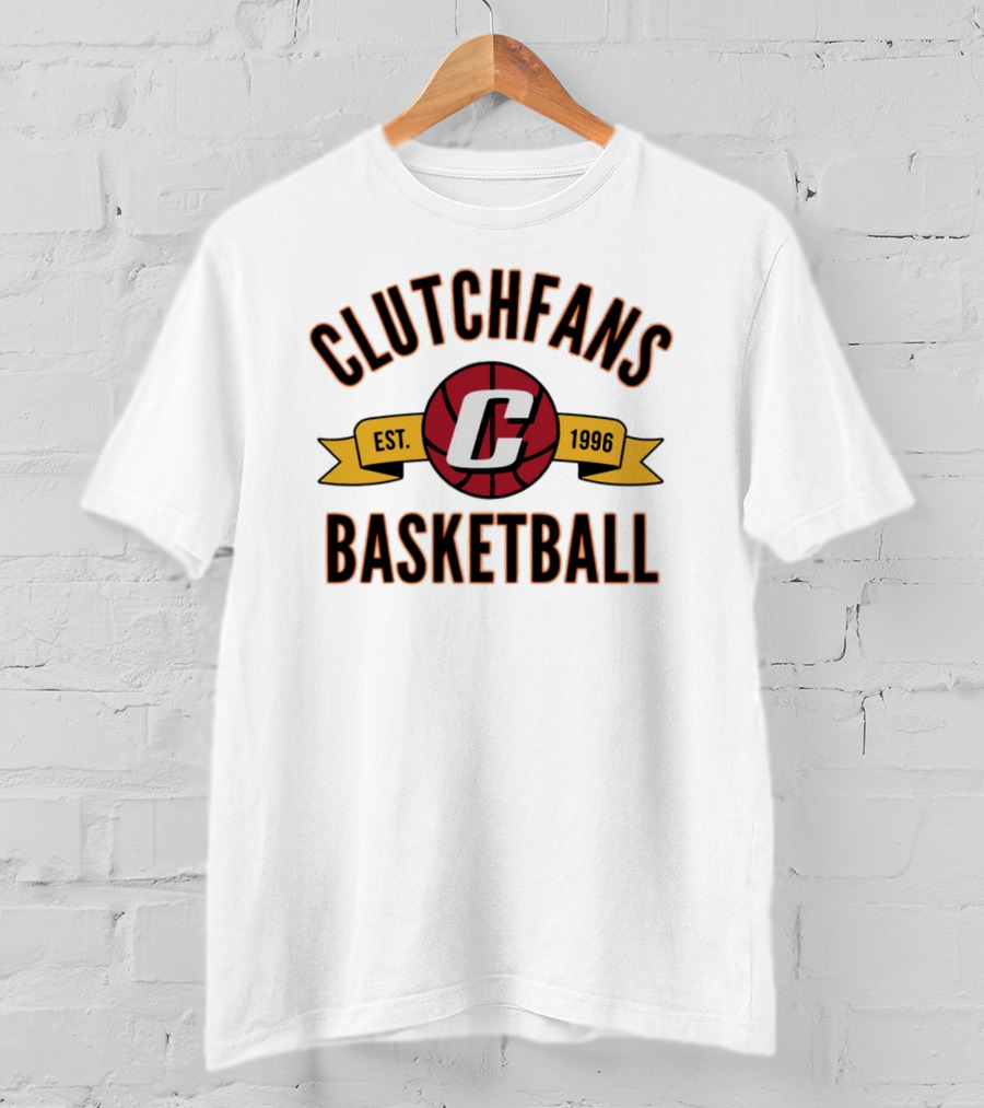 Clutchfans Basketball Est. 1996 C Logo Classic T-Shirt