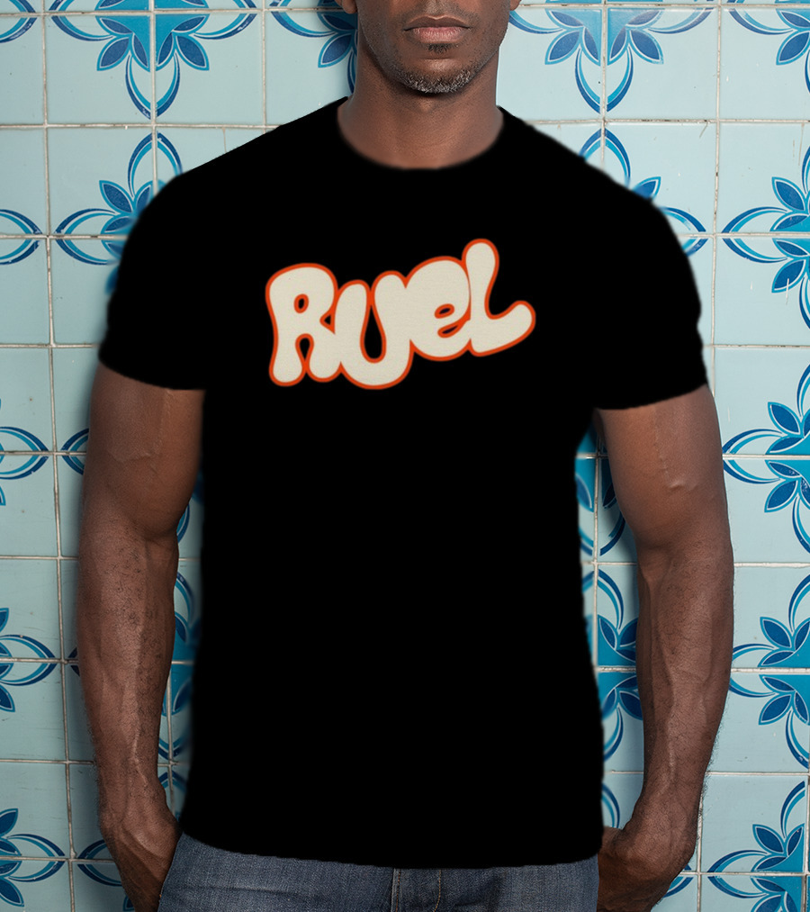 Ruel Puff Text T-Shirt