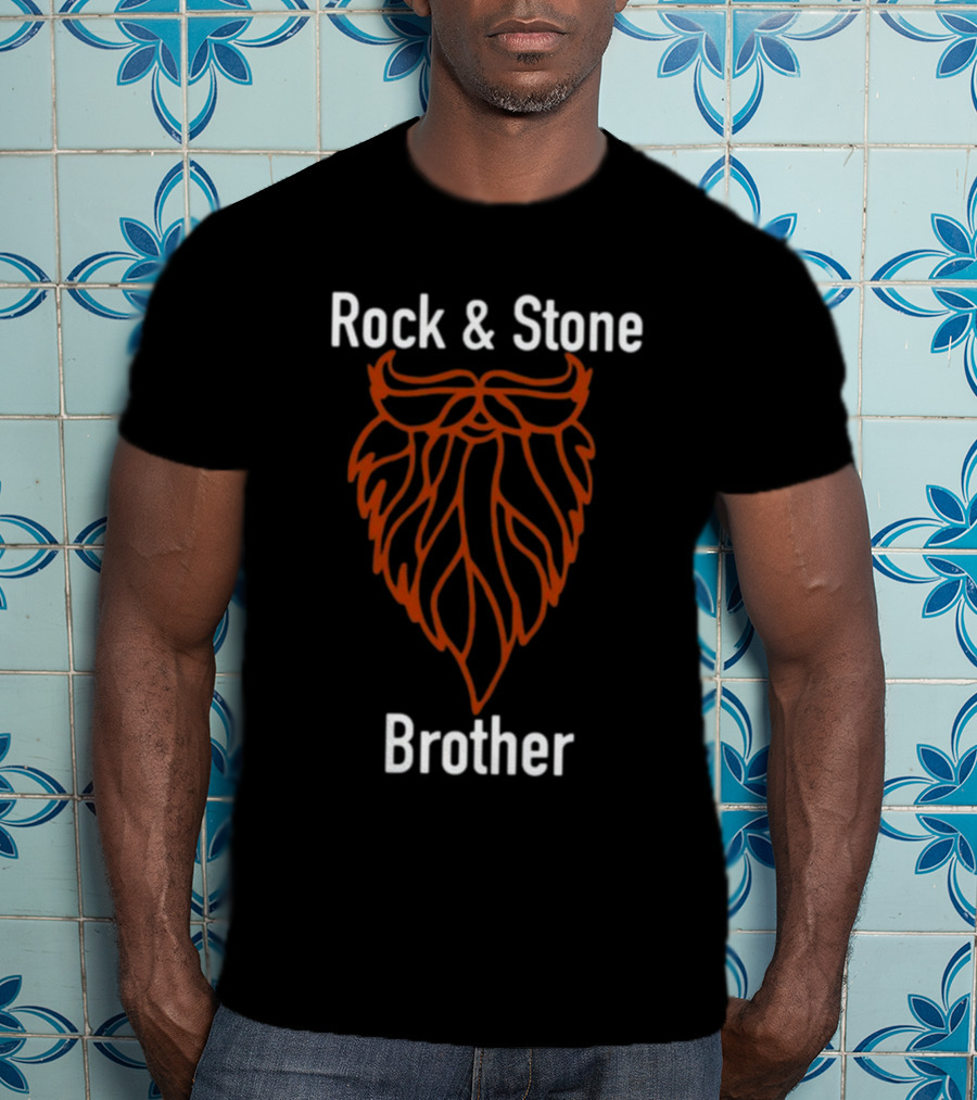 Rock And Stone Brother Beard T-Shirt