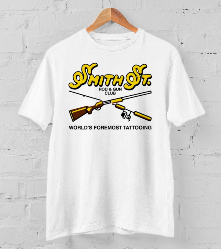 Smith St Rod And Gun Club World's Foremost Tattooing T-Shirt