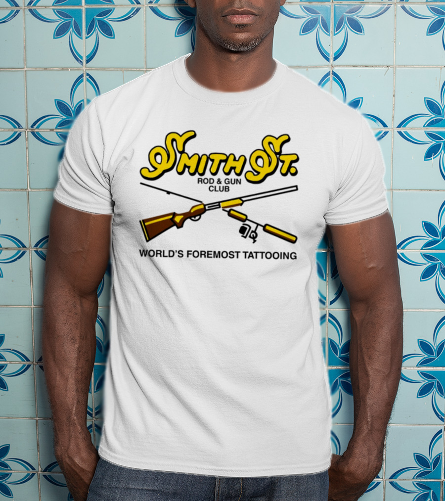 Smith St Rod And Gun Club World's Foremost Tattooing T-Shirt