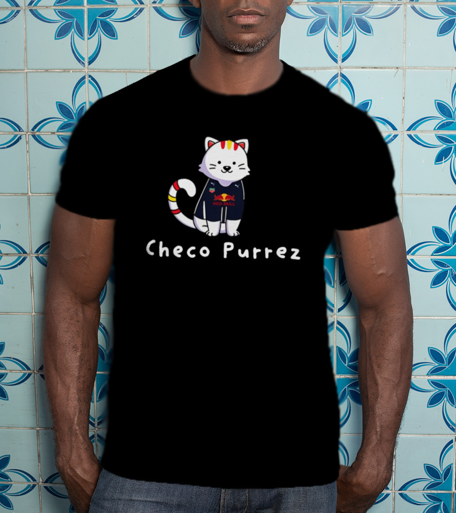 Checo Purrez Red Bull Cat T-Shirt