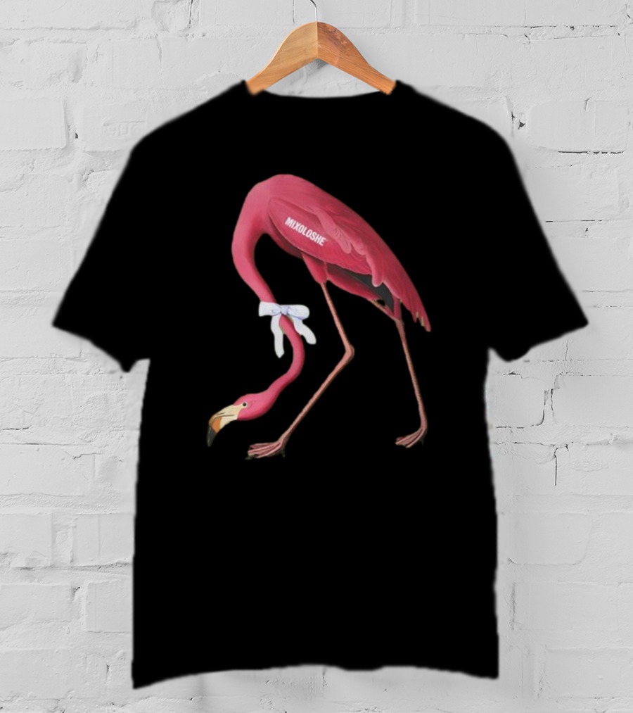 Mixoloshe Flamingo Team Crewneck T-Shirt