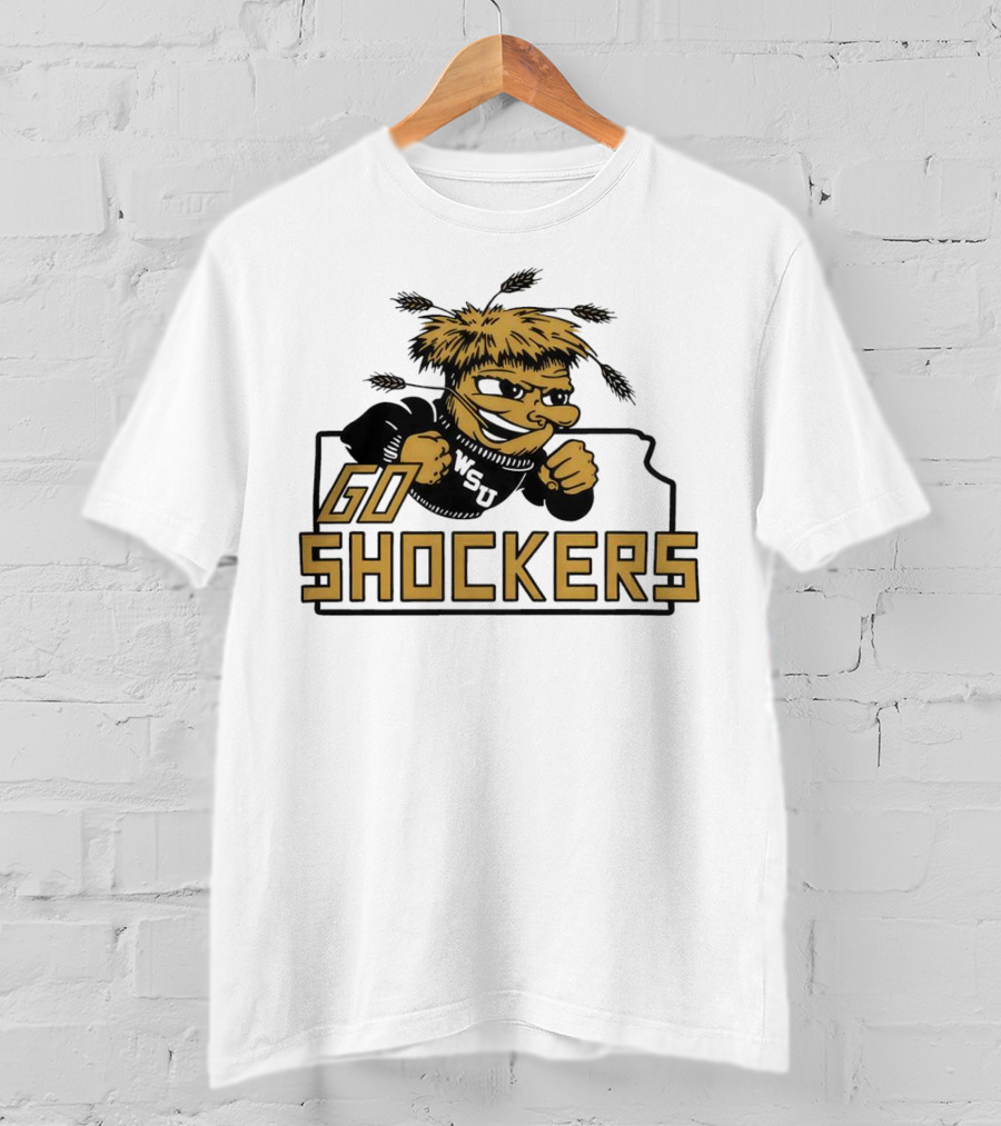 Wichita State University Go Shockers Mascot T-Shirt