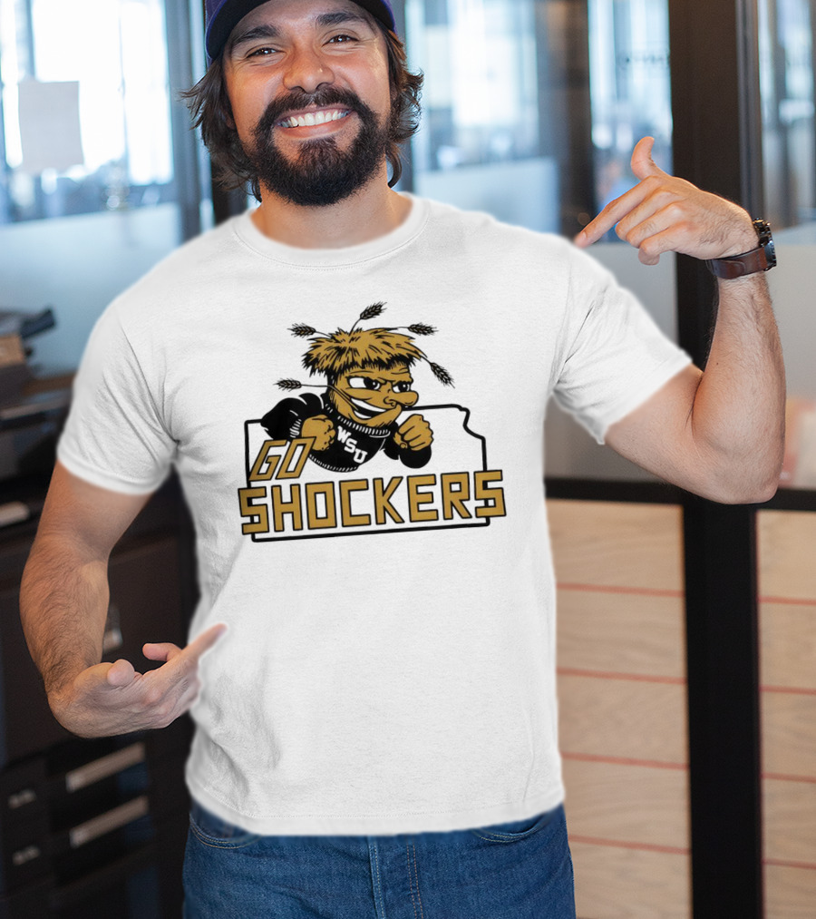 Wichita State University Go Shockers Mascot T-Shirt