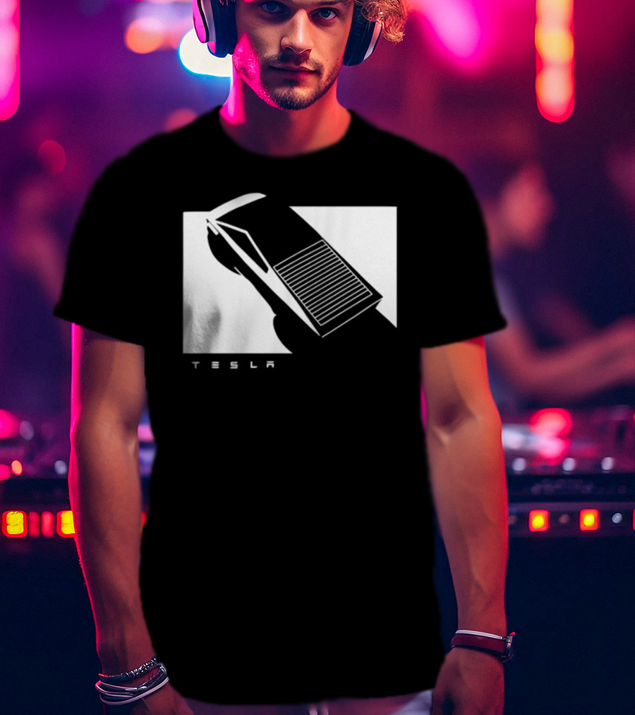 Tesla Cybertruck Monochrome Concept T-Shirt
