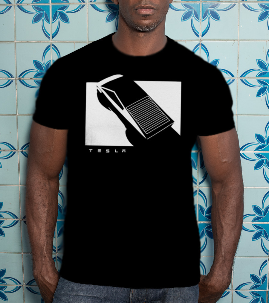 Tesla Cybertruck Monochrome Concept T-Shirt