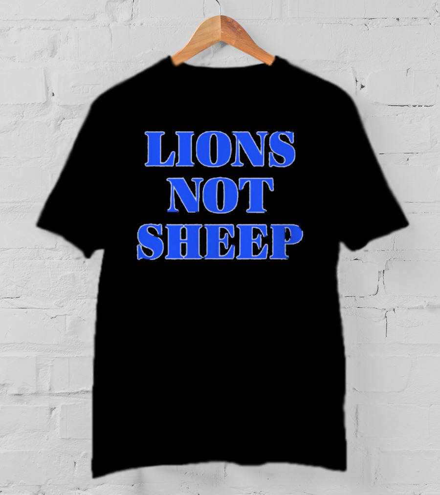 Jessica Irvine Lions Not Sheep T-Shirt