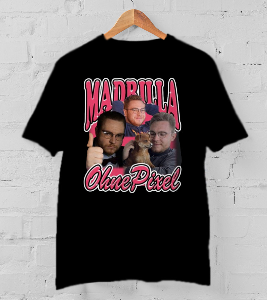 Madrilla OhnePixel Thumbs Up Dog Trio T-Shirt