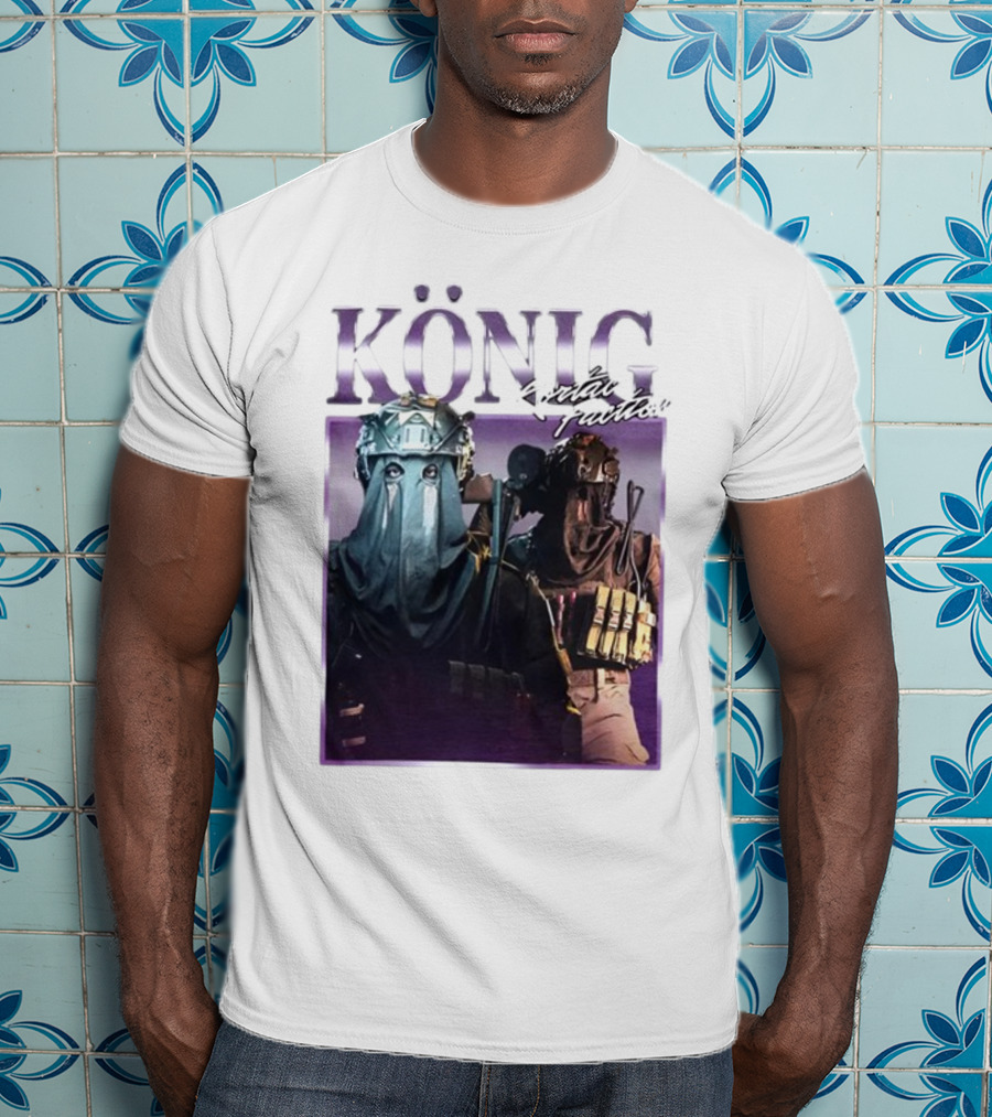 König Kortac Faction Masked Figures With Tactical Gear T-Shirt