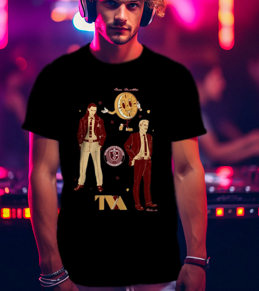 Miss Minutes TVA Loki Mobius T-Shirt