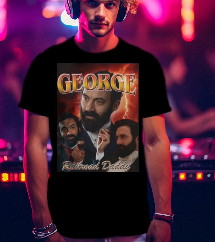 George Mummydearestpodcast Railroad Daddy T-Shirt