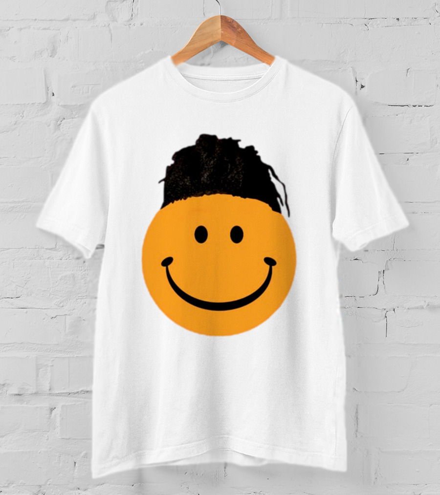 Smiling Face Have A Nice Game Emoji With Hair T-Shirt