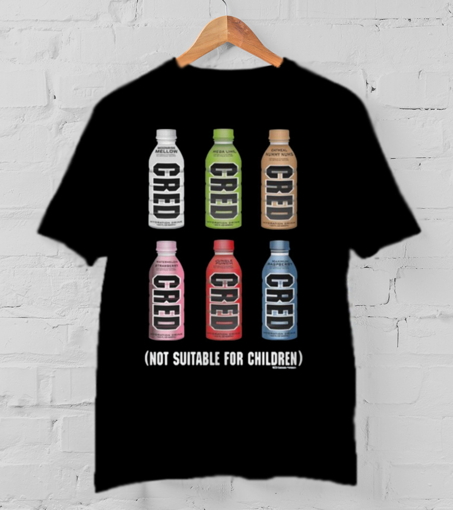 South Park Cred Bottles Mellow Mega Lime Oatmeal Gunk Nuts German Water Not Suitable For Children T-Shirt